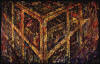 "Cage in a Cage 03", 2003, oil on canvas, 57-1/2" x 87-1/2"