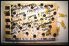 "Letters to the Dead: Duchamp" 1983, mix media, motorized w/ 5 simultaneous sound tracks, ducks rotate, 64" x 119 x 6-1/2" (Language: 20th c. French)