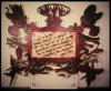 "Letters to the Dead: Leonardo" 1984, acrylic on wood, feathers, plastic, canvas, with sound, 96" x 116" (Language: Rennaisance Italian)