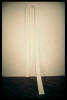 "Loop" 1976, acrylic on canvas over wood armature, 108" x 19" x 39" (Coll: High Museum, Atlanta, Georgia)